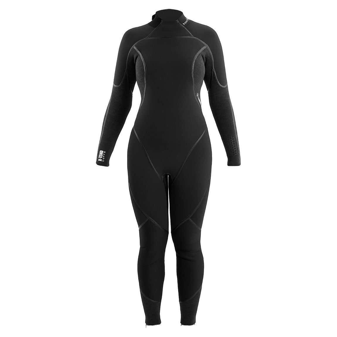 AquaFlex Jumpsuit || Color::Black/Charcoal Thickness::7mm Gender::Women